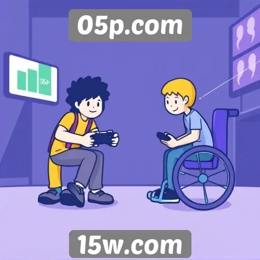 Acessibilidade e inclusão nos jogos do 05p.com