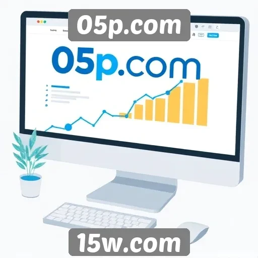 Histórico de crescimento do site 05p.com